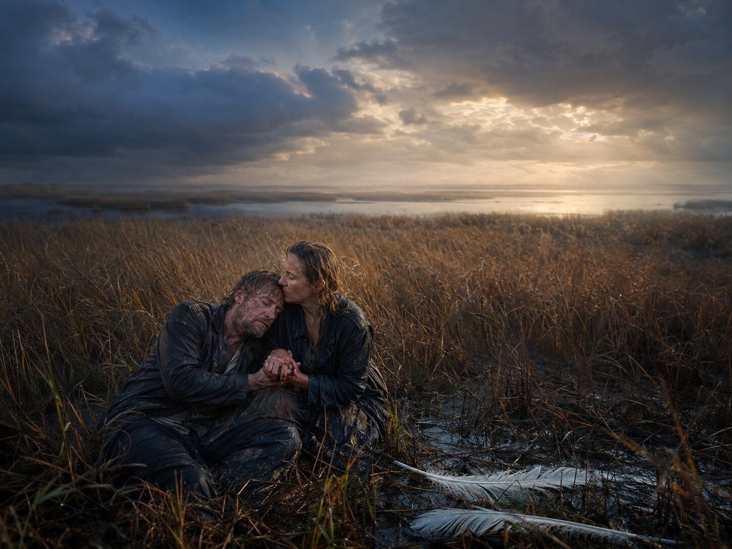 Held together, muddy and unashamed